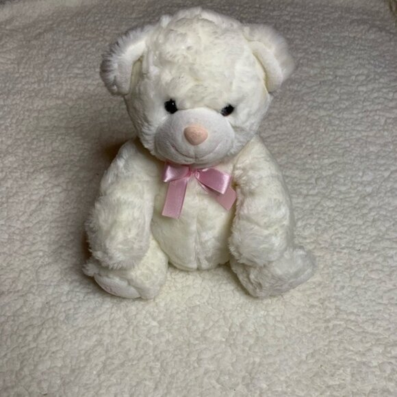 2002 Breast Cancer Awareness Ribbon Bear Stuffed Animal - Picture 2 of 5